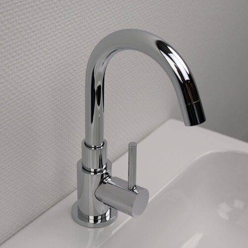 Clou Freddo 1 fonteinkraan hoge uitloop chroom Clou Clou Freddo 1 fonteinkraan hoge uitloop chroom