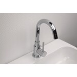 Clou Freddo 1 fonteinkraan hoge uitloop chroom Clou Clou Freddo 1 fonteinkraan hoge uitloop chroom