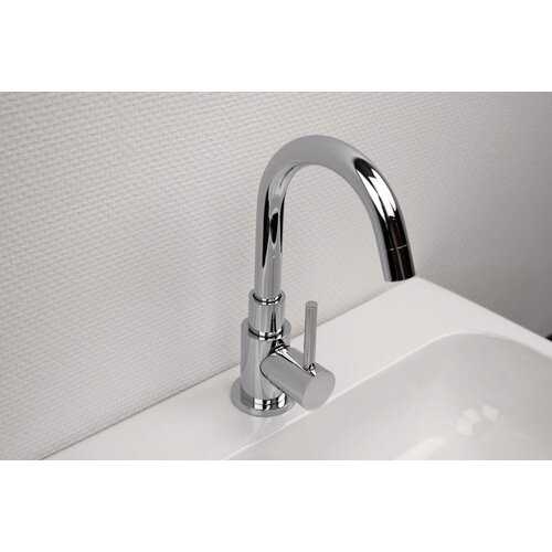 Clou Freddo 1 fonteinkraan hoge uitloop chroom Clou Clou Freddo 1 fonteinkraan hoge uitloop chroom