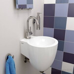 Clou Freddo 1 fonteinkraan hoge uitloop chroom Clou Clou Freddo 1 fonteinkraan hoge uitloop chroom