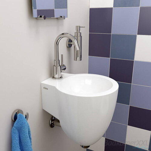 Clou Freddo 1 fonteinkraan hoge uitloop chroom Clou Clou Freddo 1 fonteinkraan hoge uitloop chroom