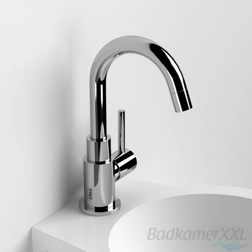 Clou Freddo 1 fonteinkraan hoge uitloop chroom Clou Clou Freddo 1 fonteinkraan hoge uitloop chroom