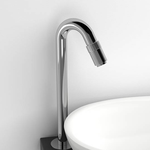 Clou Freddo 10 fonteinkraan verhoogde uitloop chroom Clou Clou Freddo 10 fonteinkraan verhoogde uitloop chroom