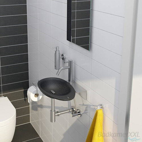 Clou Freddo 2 fonteinkraan | RVS geborsteld | Laag Clou Clou Freddo 2 fonteinkraan | RVS geborsteld | Laag