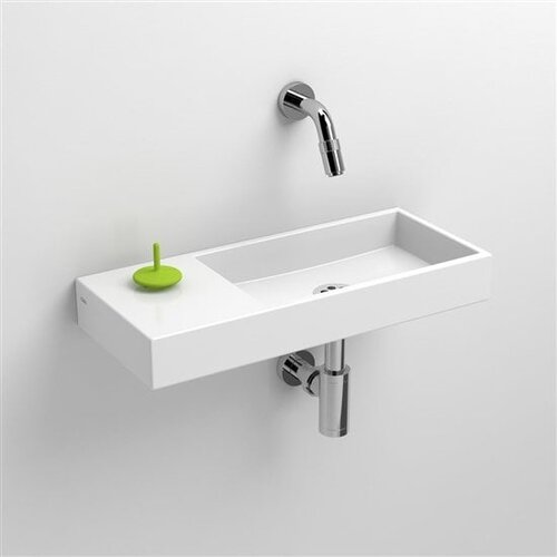 Clou Mini Wash Me fontein | Glans wit | 45cm | Nee | Links Clou Clou Mini Wash Me fontein | Glans wit | 45cm | Nee | Links