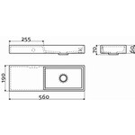 Clou Mini Wash Me fontein | Glans wit | 56cm | Nee | Links Clou Clou Mini Wash Me fontein | Glans wit | 56cm | Nee | Links