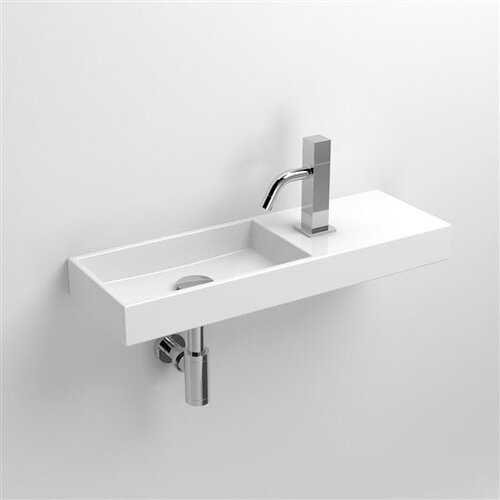 Clou Mini Wash Me fontein | Wit Glans wit | 56cm | Ja | Rechts Clou Clou Mini Wash Me fontein | Wit Glans wit | 56cm | Ja | Rechts