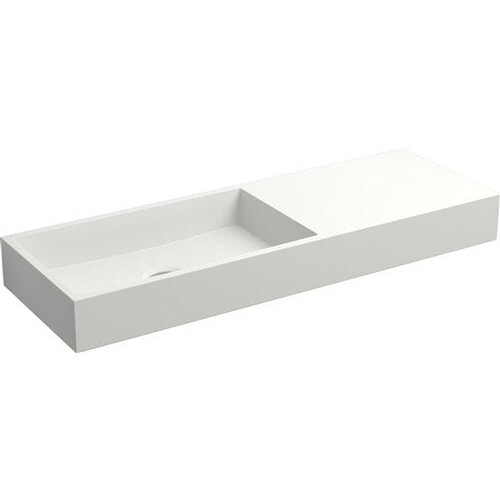 Clou Mini Wash Me fontein | Mat wit | 56cm | Nee | Rechts Clou Clou Mini Wash Me fontein | Mat wit | 56cm | Nee | Rechts