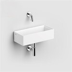 Clou New Flush 3.1 - 38 cm fontein Mat wit Clou Clou New Flush 3.1 - 38 cm fontein Mat wit