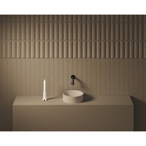 Clou Vale fontein 22cm | Mat mosterd Clou Clou Vale fontein 22cm | Mat mosterd