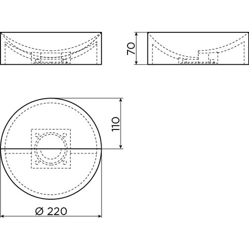 Clou Vale fontein 22cm | Mat wit Clou Clou Vale fontein 22cm | Mat wit
