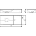 Clou Vale fontein | Mat zwart keramiek | 45cm | Links | Nee Clou Clou Vale fontein | Mat zwart keramiek | 45cm | Links | Nee