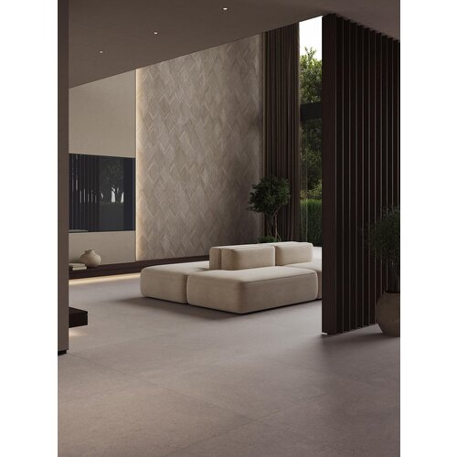 Porcelanosa Coral Acero Wandtegel - 45x120 cm Porcelanosa Porcelanosa Coral Acero Wandtegel - 45x120 cm