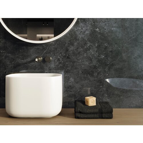 Porcelanosa Nero Velluto Polished Wandtegel - 120x270 cm Porcelanosa Porcelanosa Nero Velluto Polished Wandtegel - 120x270 cm