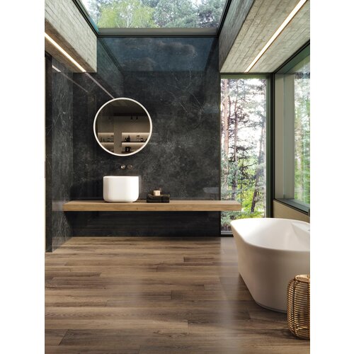 Porcelanosa Nero Velluto Polished Wandtegel - 120x270 cm Porcelanosa Porcelanosa Nero Velluto Polished Wandtegel - 120x270 cm