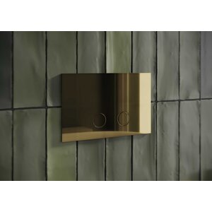 Inti Bath Inti Bath bedieningspaneel RVS 316 | Gepolijst Goud PVD Inti Bath bedieningspaneel RVS 316 | Gepolijst Goud PVD