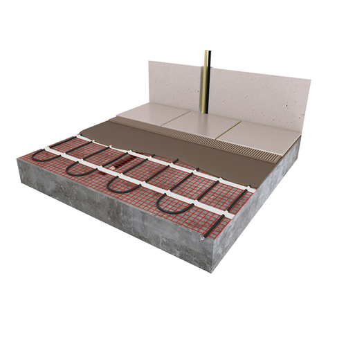 Solid-Line Mat Set incl. Digitale Inbouw Wifi Klokthermostaat | 1 m² | Wit Solidline Solid-Line Mat Set incl. Digitale Inbouw Wifi Klokthermostaat | 1 m² | Wit