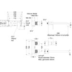 MAY Inbouw wastafelmengkraan - Geborsteld mat koper PVD MAY MAY Inbouw wastafelmengkraan - Geborsteld mat koper PVD
