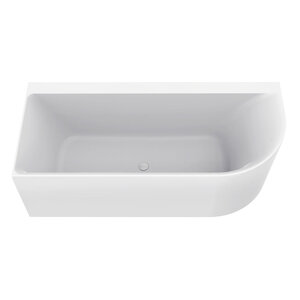 Wiesbaden Wiesbaden Zenn hoekbad | 180x80cm | Glans wit | Hoekopstelling links Wiesbaden Zenn hoekbad | 180x80cm | Glans wit | Hoekopstelling links