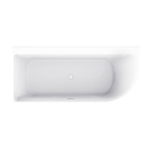 Wiesbaden Wiesbaden Zenn hoekbad | 180x80cm | Mat wit | Hoekopstelling links Wiesbaden Zenn hoekbad | 180x80cm | Mat wit | Hoekopstelling links