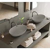 Ideavit Solidthin-OV/LG opzetwastafel 60x40 cm light grey