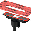 Tece Drainprofile afvoer loodrecht - DN50 - 48 l/min - verticale afvoer | Loodrecht