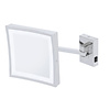 Geesa Mirror scheerspiegel 2-armig 5x vergrotend chroom