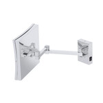 Geesa Mirror scheerspiegel 2-armig 5x vergrotend chroom Geesa Geesa Mirror scheerspiegel 2-armig 5x vergrotend chroom