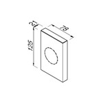 Geesa Hotel hygiene zakjeshouder chroom Geesa Geesa Hotel hygiene zakjeshouder chroom