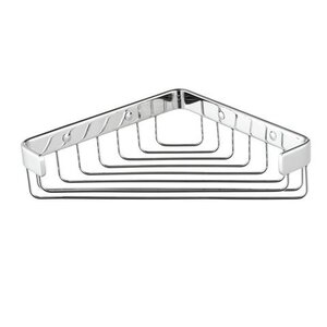 Geesa Geesa Basket douchemand hoekmodel 240x175 mm chroom Geesa Basket douchemand hoekmodel 240x175 mm chroom