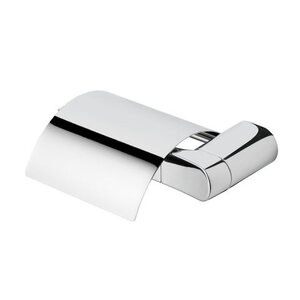 Geesa Geesa Wynk closetrolhouder met klep chroom | Links Geesa Wynk closetrolhouder met klep chroom | Links