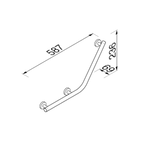 Geesa Comfort Safety wandgreep | 135 | Rechts Geesa Geesa Comfort Safety wandgreep | 135 | Rechts