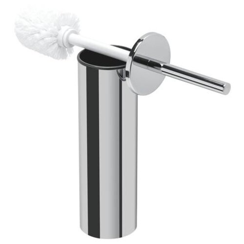 Geesa Nemox closetborstelhouder vrijstaand witte borstel chroom Geesa Geesa Nemox closetborstelhouder vrijstaand witte borstel chroom