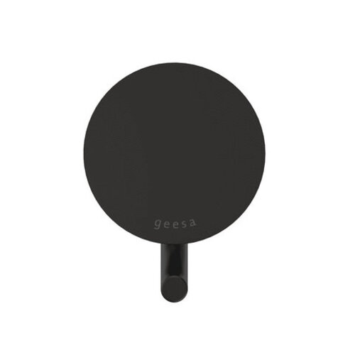 Geesa Opal handdoekrek 1 arm zwart Geesa Geesa Opal handdoekrek 1 arm zwart