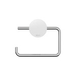 Geesa Opal toiletrolhouder | Chroom | Zonder klep Geesa Geesa Opal toiletrolhouder | Chroom | Zonder klep