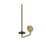 Geesa Opal reserverolhouder goud geborsteld Geesa Geesa Opal reserverolhouder goud geborsteld