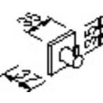 Geesa Nexx handdoekhaak enkel chroom Geesa Geesa Nexx handdoekhaak enkel chroom