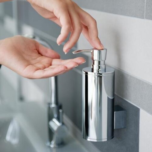 Geesa Nexx zeepdispenser chroom Geesa Geesa Nexx zeepdispenser chroom