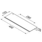 Geesa Leev planchet | 40cm Geesa Geesa Leev planchet | 40cm