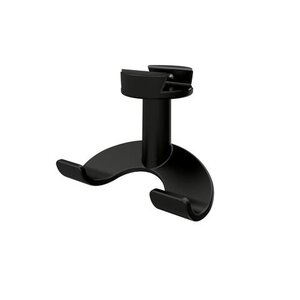 Geesa Geesa Leev haak voor douchewisser zwart Geesa Leev haak voor douchewisser zwart