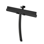 Geesa Leev haak voor douchewisser zwart Geesa Geesa Leev haak voor douchewisser zwart