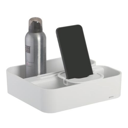 Geesa Frame douchemand clip on voor douchewand wit Geesa Geesa Frame douchemand clip on voor douchewand wit