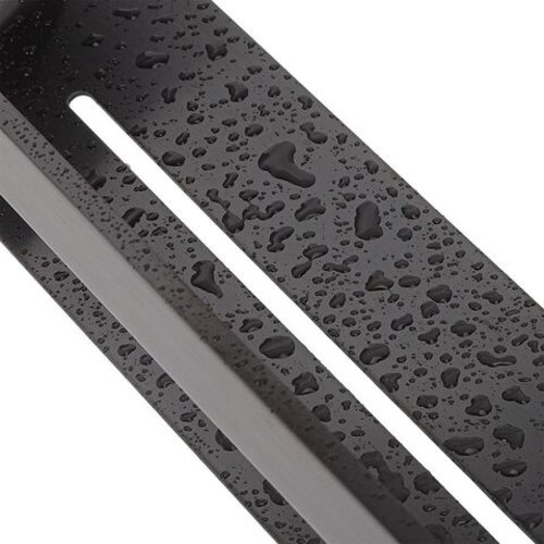 Geesa Shift douchemand brushed metal black Geesa Geesa Shift douchemand brushed metal black