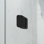 Geesa Shift douchedeurknop dubbelzijdig zwart Geesa Geesa Shift douchedeurknop dubbelzijdig zwart