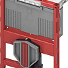 TECEprofil inbouwreservoir 75cm hoog planchetbediening