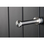 Instamat Handdoekknop t.b.v. TH/TV Paneelradiatoren en Deco Light, L 120 mm, geborsteld RVS Instamat Instamat Handdoekknop t.b.v. TH/TV Paneelradiatoren en Deco Light, L 120 mm, geborsteld RVS