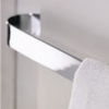 Instamat Handdoekrek t.b.v. Tempo-V | Verchroomd | Dubbele uitvoering | 40cm