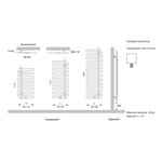 Instamat Cobra Badkamerradiator | Wit | 114cm | 40cm | Collectorbuis links Instamat Instamat Cobra Badkamerradiator | Wit | 114cm | 40cm | Collectorbuis links