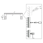 Instamat Emma Badkamerradiator | Wit | 160cm | 50cm Instamat Instamat Emma Badkamerradiator | Wit | 160cm | 50cm