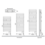 Instamat Freja Elektrische radiator | 120cm | 60cm Instamat Instamat Freja Elektrische radiator | 120cm | 60cm